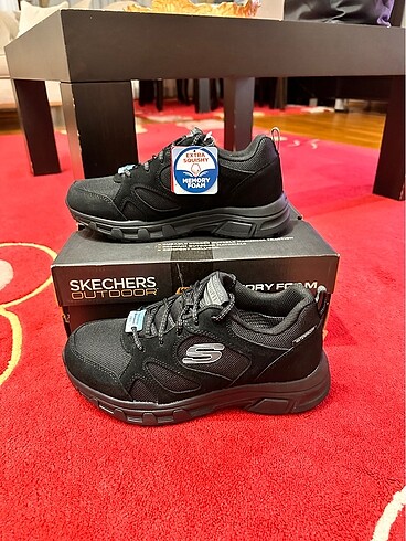39,5 NO SKECHERS WATERPROOF AYAKKABI. SIFIR, ORJ VE KUTUSUYLA - Görsel 11