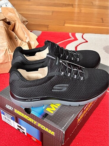 45 NUMARA SKECHERS SPOR AYAKKABI. SIFIR, ORJİNAL VE KUTUSUYLA - Görsel 8
