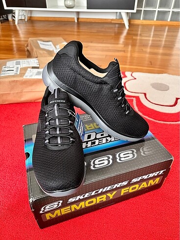 45 NUMARA SKECHERS SPOR AYAKKABI. SIFIR, ORJİNAL VE KUTUSUYLA - Görsel 9