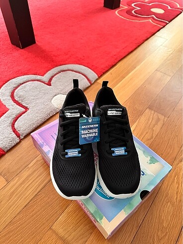 35,5 NUMARA SKECHERS SPOR AYAKKABI. SIFIR, ORJİNAL VE KUTUSUYLA - Görsel 7