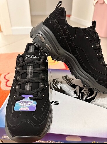 39 NUMARA SKECHERS DLITES AYAKKABI. SIFIR, ORJ VE KUTUSUYLA - Görsel 6