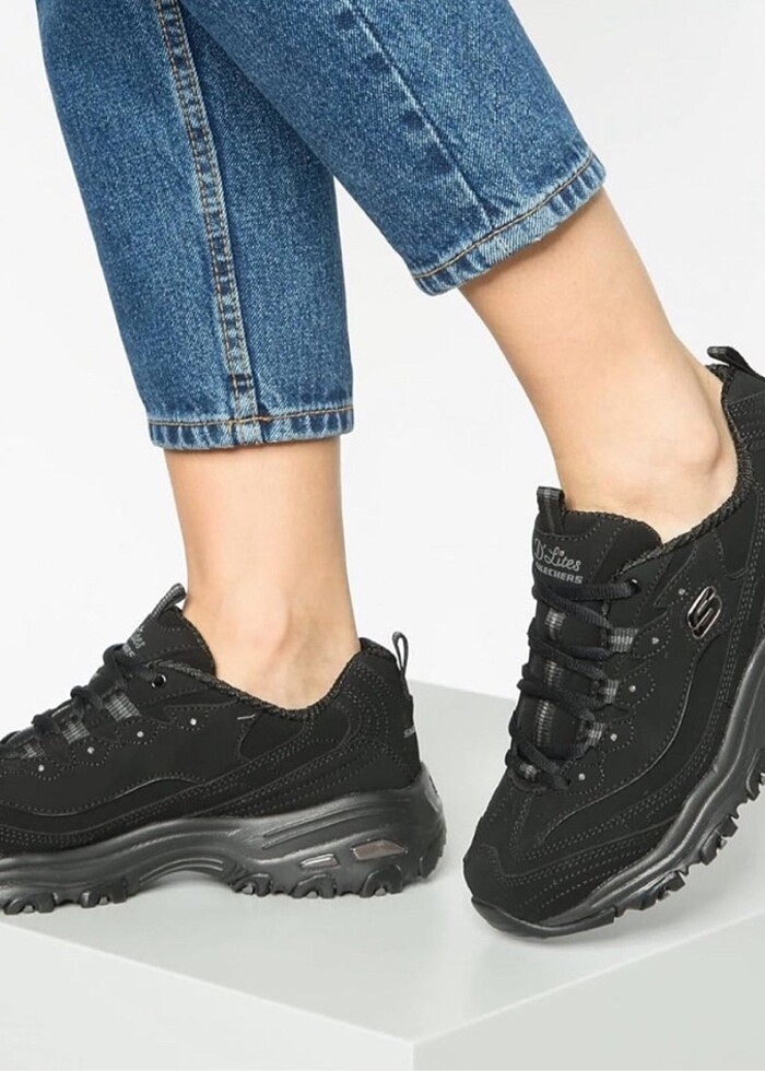 39 NUMARA SKECHERS DLITES AYAKKABI. SIFIR, ORJ VE KUTUSUYLA - Görsel 2