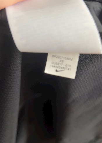 Nike Siyah Günlük Fermuarlı Yağmurluk orijinal - Görsel 4