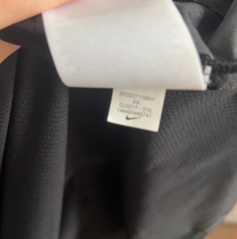 Nike Siyah Günlük Fermuarlı Yağmurluk orijinal - Görsel 4