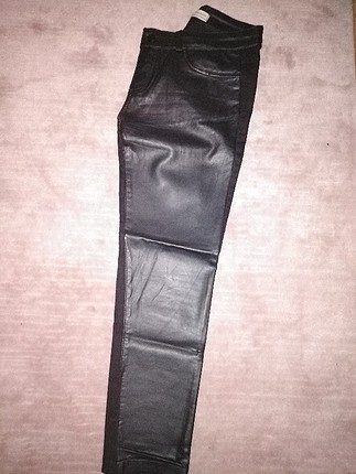 siyah deri pantolon