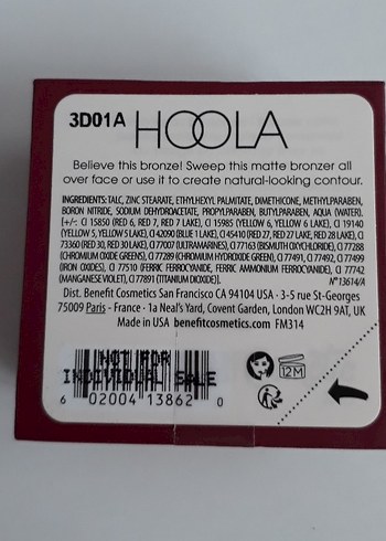  Beden Renk Benefit Hoola Mini Allık 2.5g