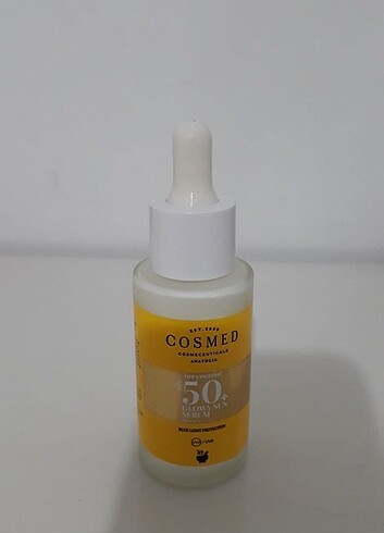 Cosmed 50 spf güneş koruyucu