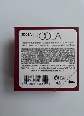 Beden BENEFIT COSMETICS Bronzer