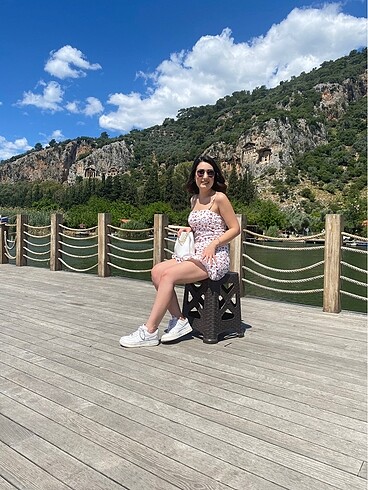 Diğer Çiçek desenli elbise