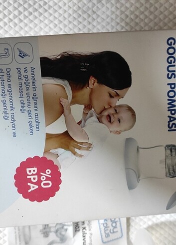 Baby plus manuel göğüs pompası 