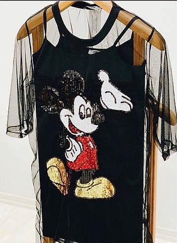Diğer Mickey Mause File Elbise