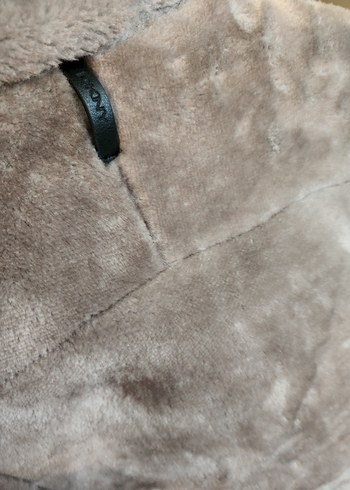 Süet Kürklü Kadın DKNY Ceket - Görsel 3