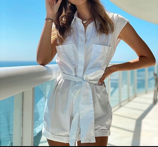 Zara ZARA ŞORTLU TULUM