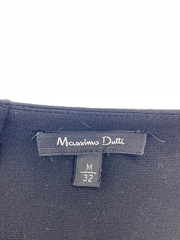 32 Beden siyah Renk Massimo Dutti Kısa Elbise %70 İndirimli.