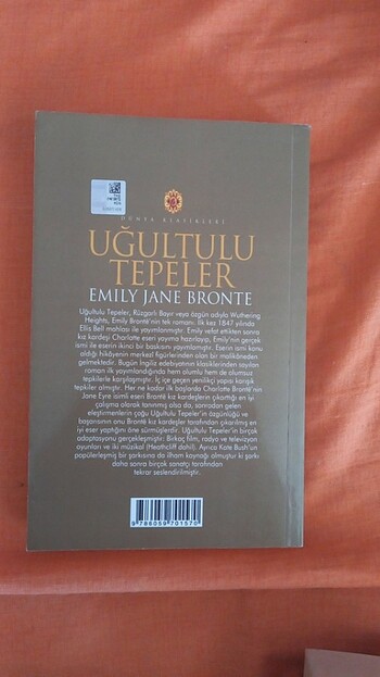  Emily Jane Bronte Uğultulu Tepeler