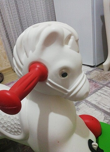  Beden beyaz Renk Sallanan At 
