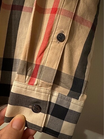 m Beden camel Renk Burberry Brit Gömlek