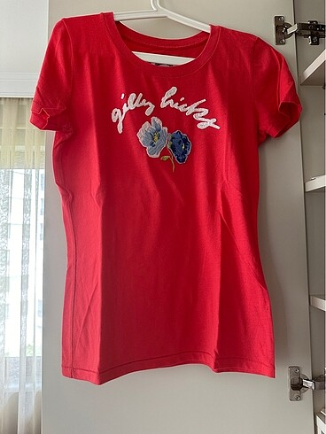 l Beden kırmızı Renk Gilly Hicks / Hollister T-Shirt