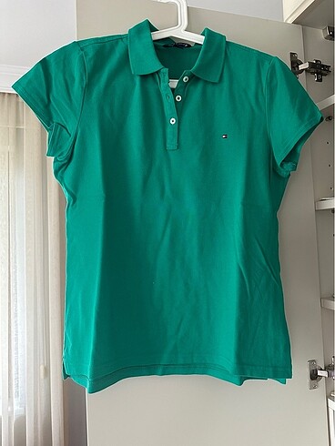 l Beden yeşil Renk Tommy Hilfiger Polo T-shirt
