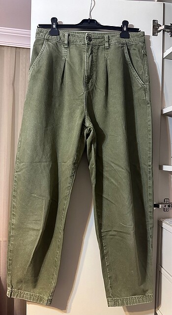 Zara Zara Yeşil Kot