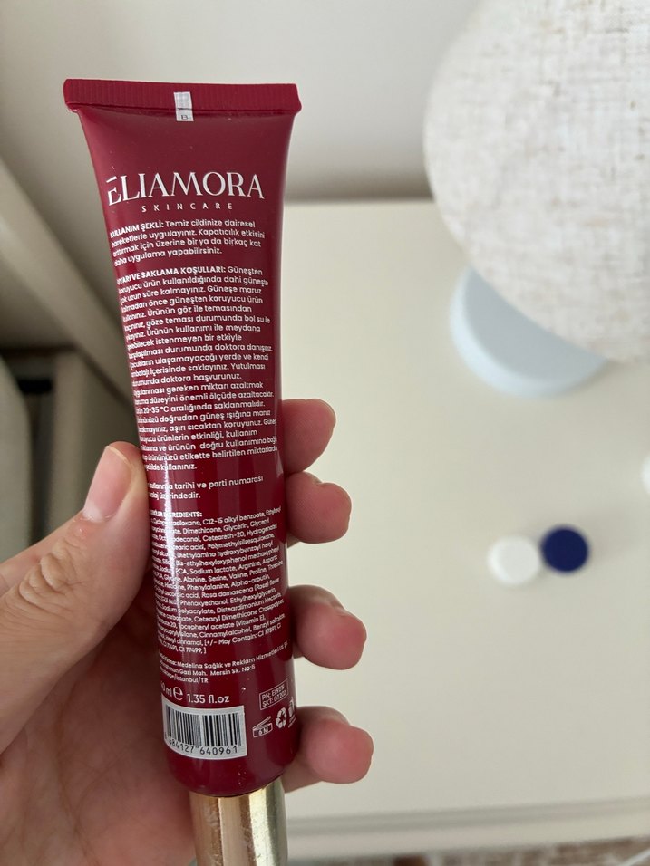 Eliamora Parlak Bordo BB Krem SPF 50+ - Görsel 2