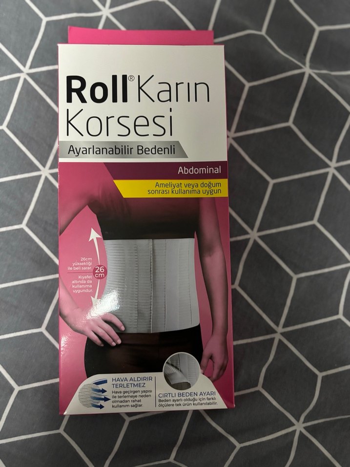 Roll'Karin Ayarlanabilir Abdominal Korsesi - Görsel 3
