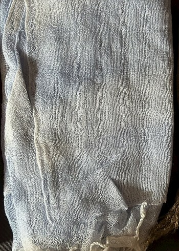 Çok Renkli Keten Bohem Kadın Şal - Görsel 4