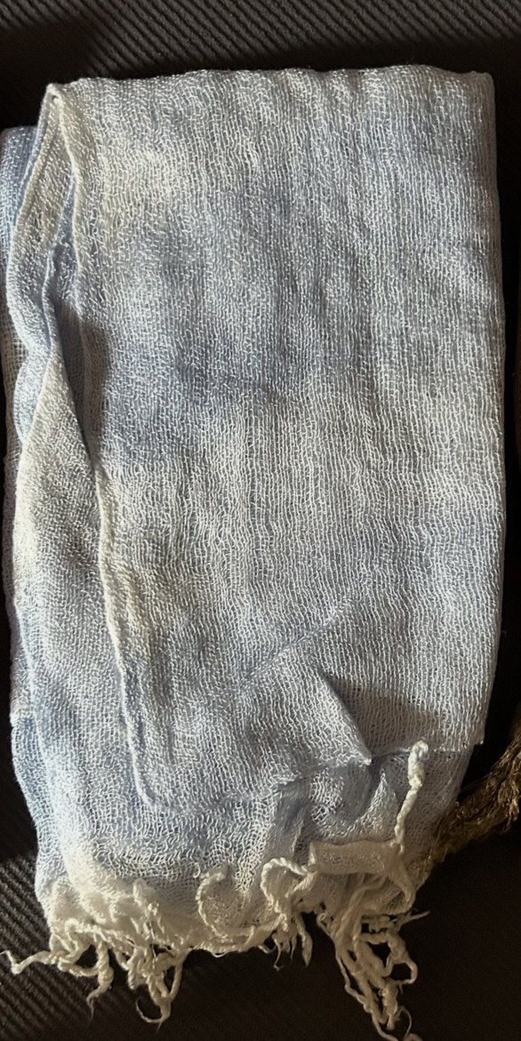 Çok Renkli Keten Bohem Kadın Şal - Görsel 4