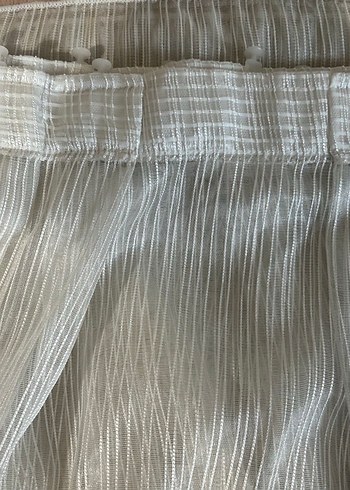 #tülperde #perde  Bohem Tarzı Beyaz Tül Perde - Görsel 7