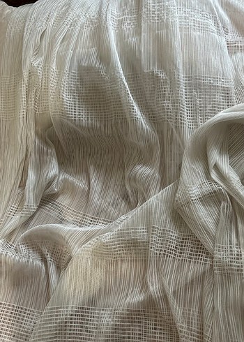 #tülperde #perde  Bohem Tarzı Beyaz Tül Perde - Görsel 2