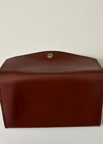 Kahverengi Deri Kadın  Cüzdan - Görsel 5