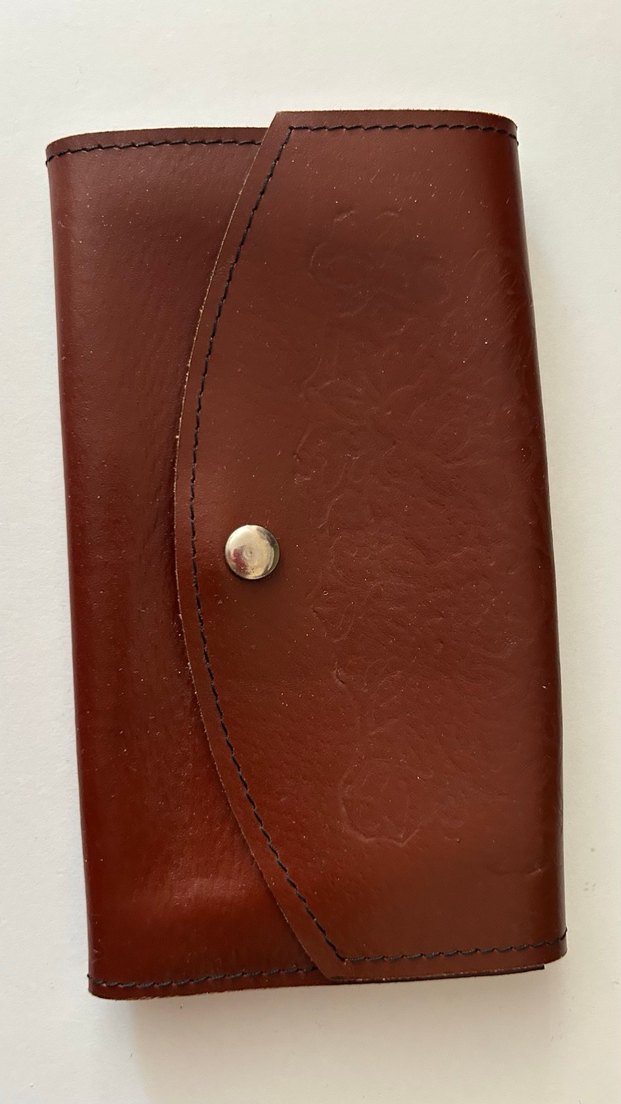 Kahverengi Deri Kadın  Cüzdan - Görsel 3