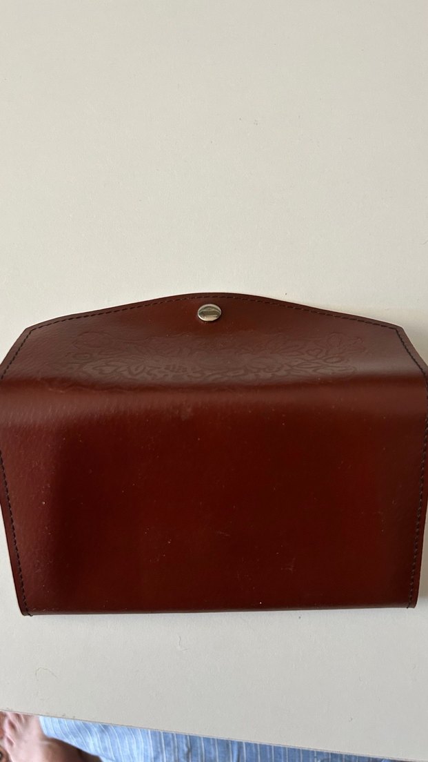 Kahverengi Deri Kadın  Cüzdan - Görsel 5
