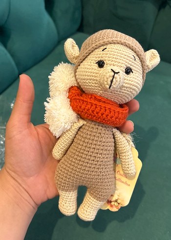  Beden El Örgüsü Pastel Renkli Peluş Oyuncak