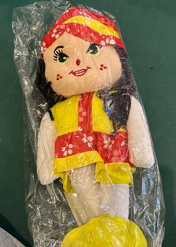 Renkli Kumaş Bebek40 cm