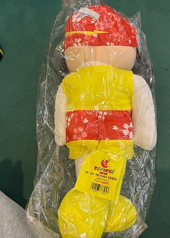 Diğer Renkli Kumaş Bebek40 cm