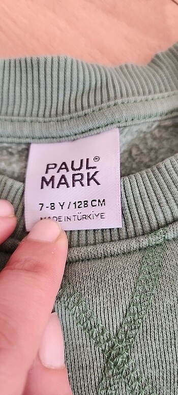 7 Yaş Beden yeşil Renk Paul mark