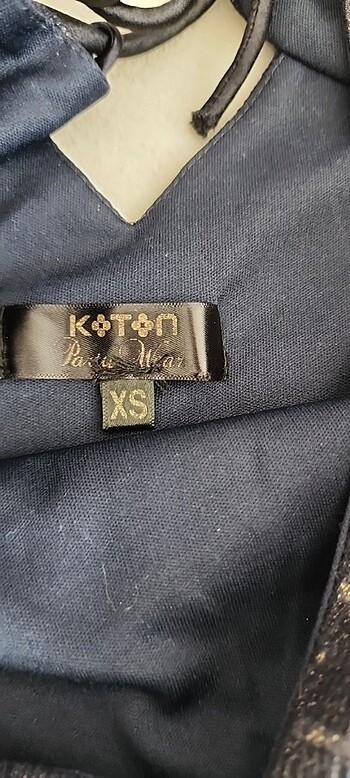 xs Beden lacivert Renk Koton çok şık 