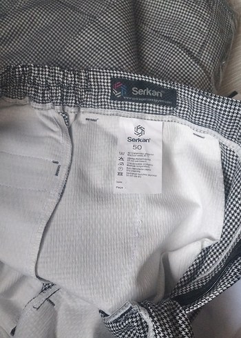 Diğer Desenli Gri Mutfak Önlüğü altı pantolon