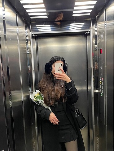 xs Beden Siyah şort etek