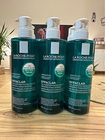 La Roche Posay Effaclar Mikro-peeling Arındırıcı Jel 400 ml- Akn