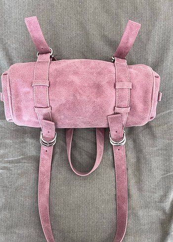 Beden pembe Renk Bershka bowling çanta pembe