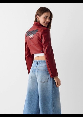 Bershka deri ceket