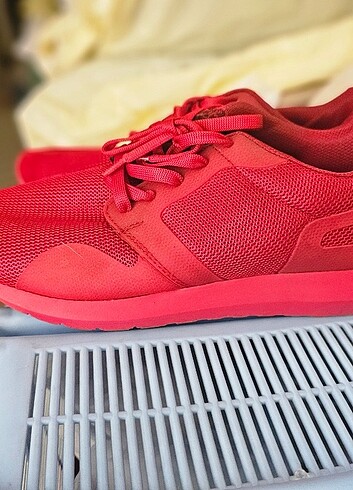 41 Beden kırmızı Renk Kırmızı yazlık sneaker