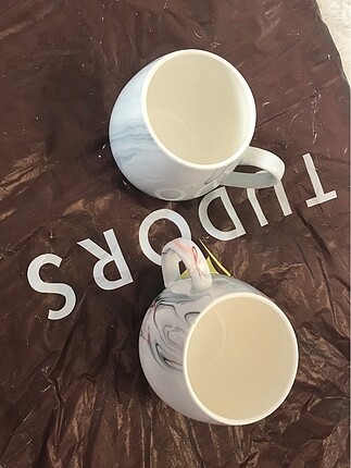 2li mermer desenli kupa