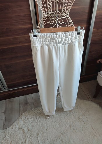 Beyaz Rahat Kesim Kadın Takım - Görsel 6