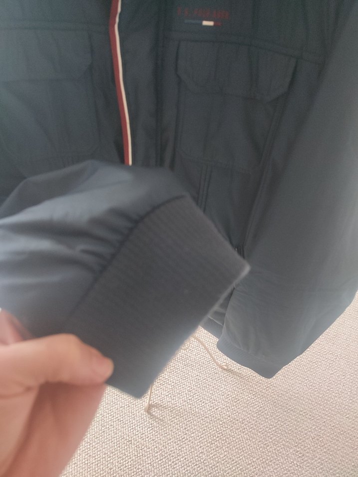 Erkek  Fermuarlı Yüksek Yakalı Mont - Görsel 4