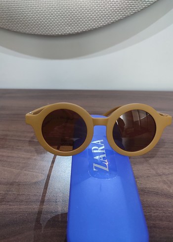 Bej Bohem Tarzda Yuvarlak çoçuk Güneş Gözlüğü - Görsel 5