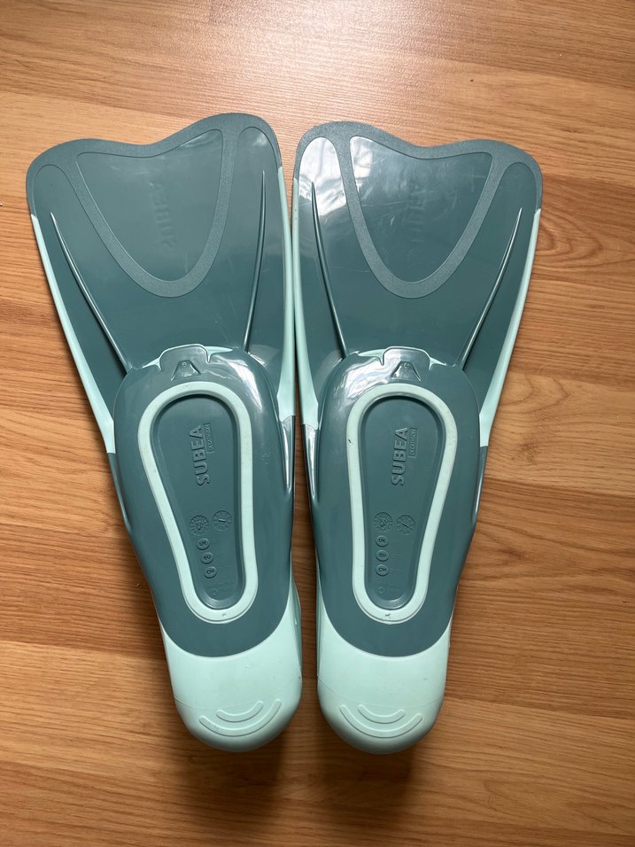 DECATLHON Erkek Şeffaf Mavi Plaj Ayakkabısı - Görsel 2