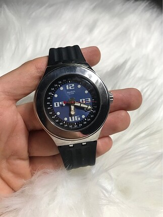  Beden siyah Renk Orijinal Swatch Erkek Kol Saati